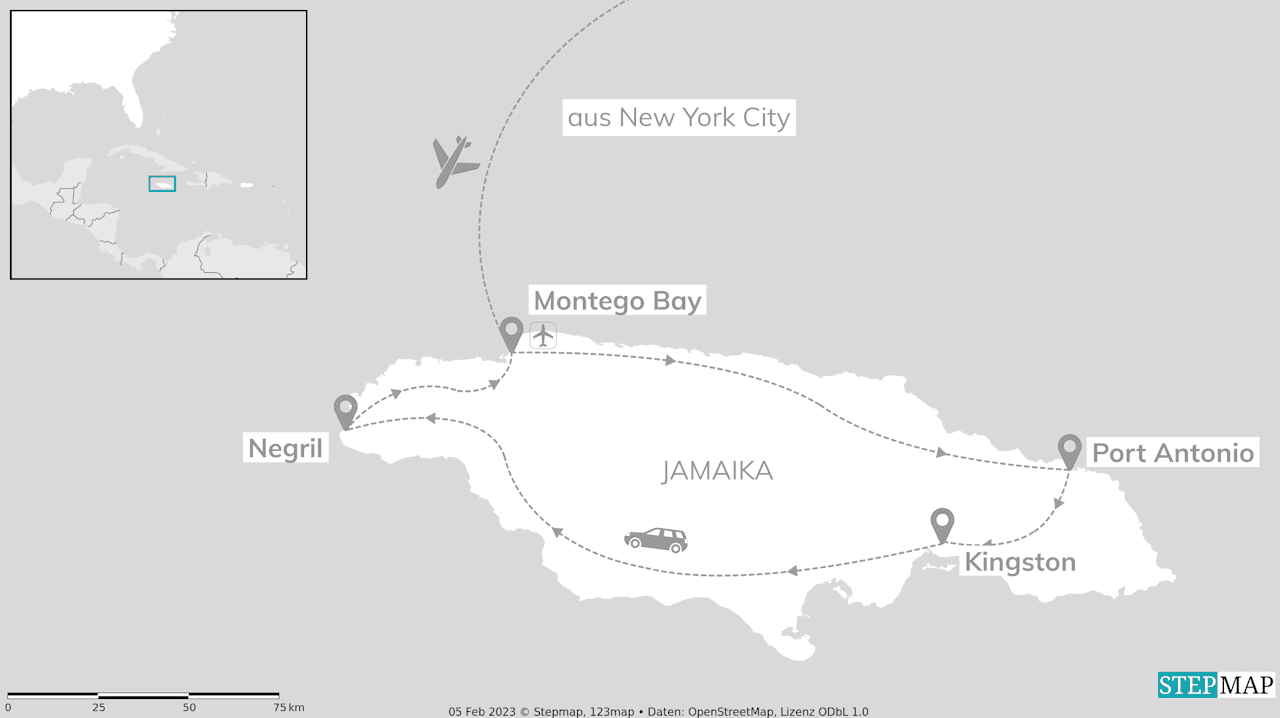 Jamaika & New York: Lady Liberty goes Reggae Roadtrip